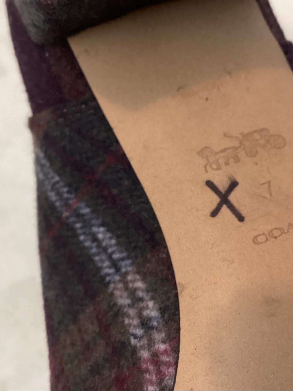 Coach plaid boots - Picture 7 of 10
